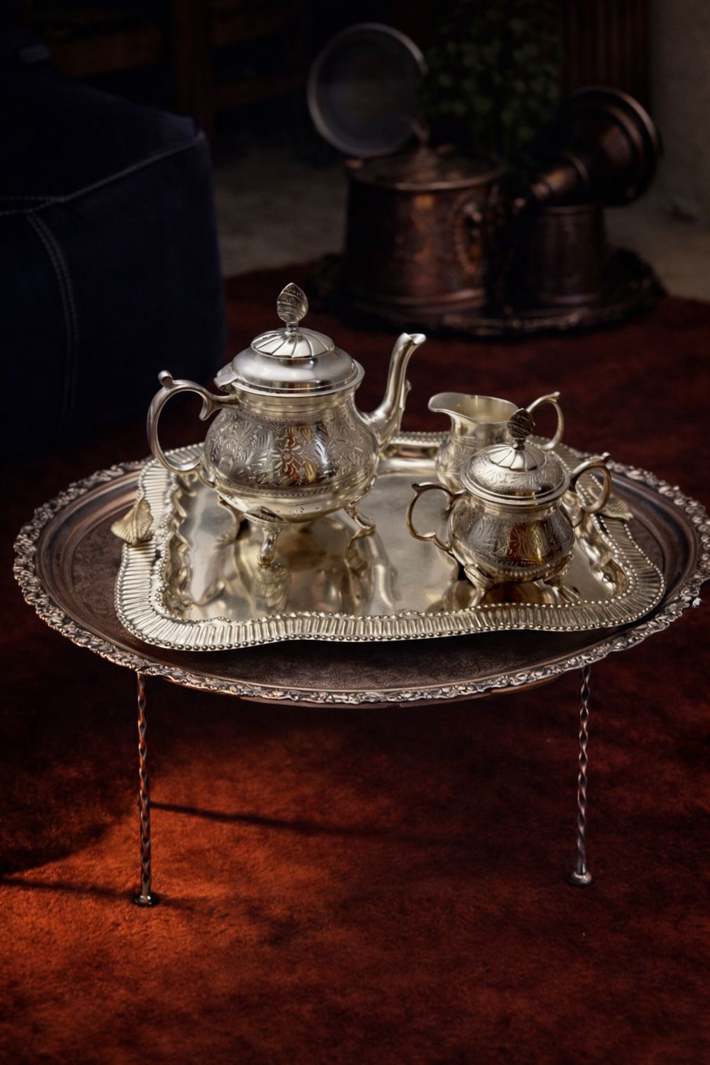 Silver Kettle Set