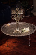 Silver Candle Stand