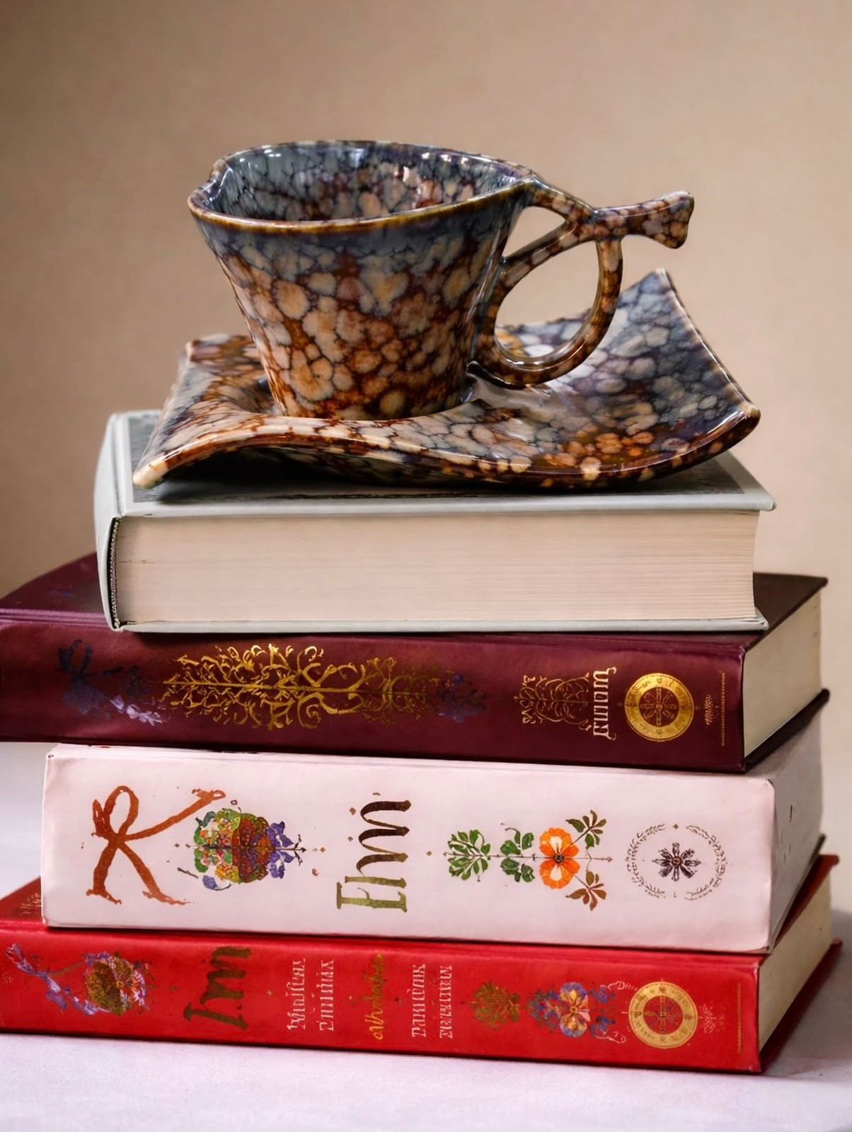 Pretzel Mug with Plate