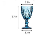 Sapphire Glasses- Set of 6