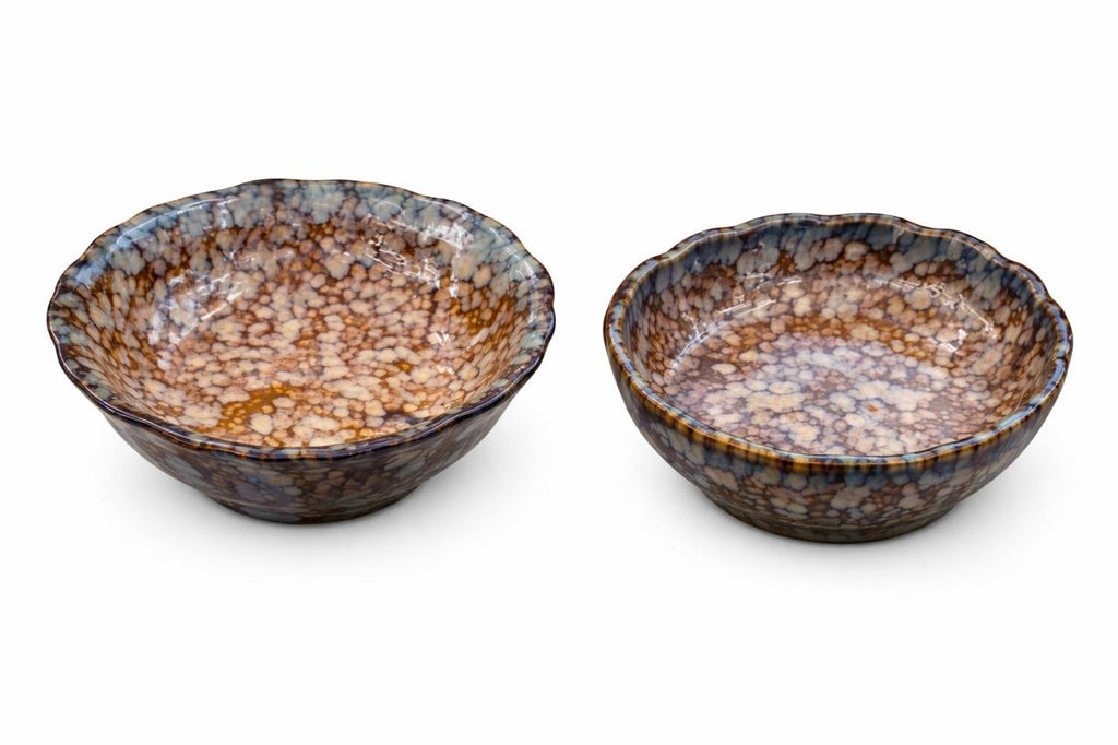 Earthy set of 2 bowls