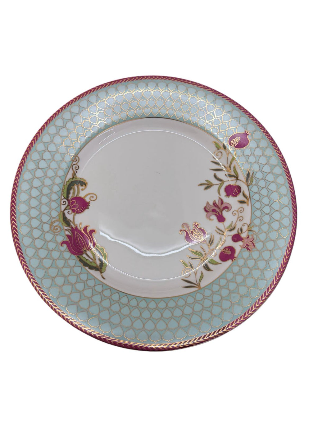 Pomegranate And Roses Dining Plate
