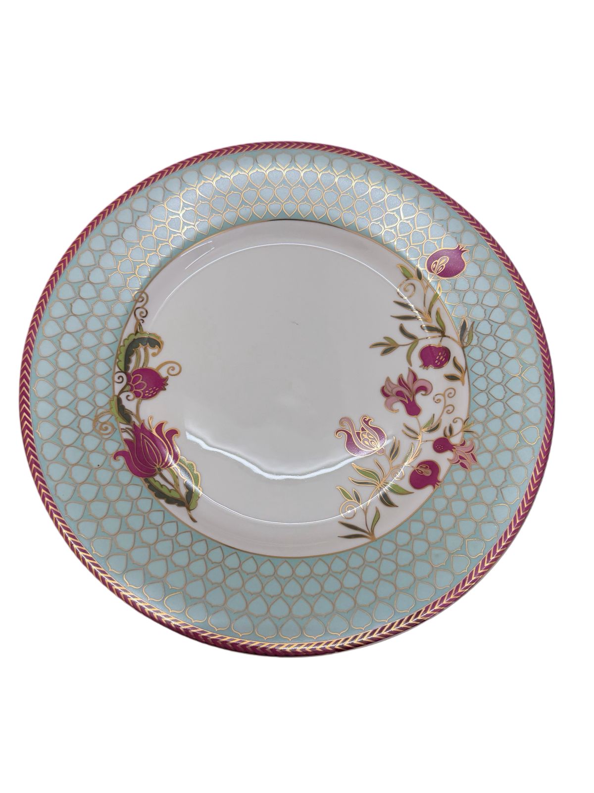 Pomegranate And Roses Dining Plate