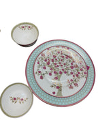 Pomegranate And Roses Bowl