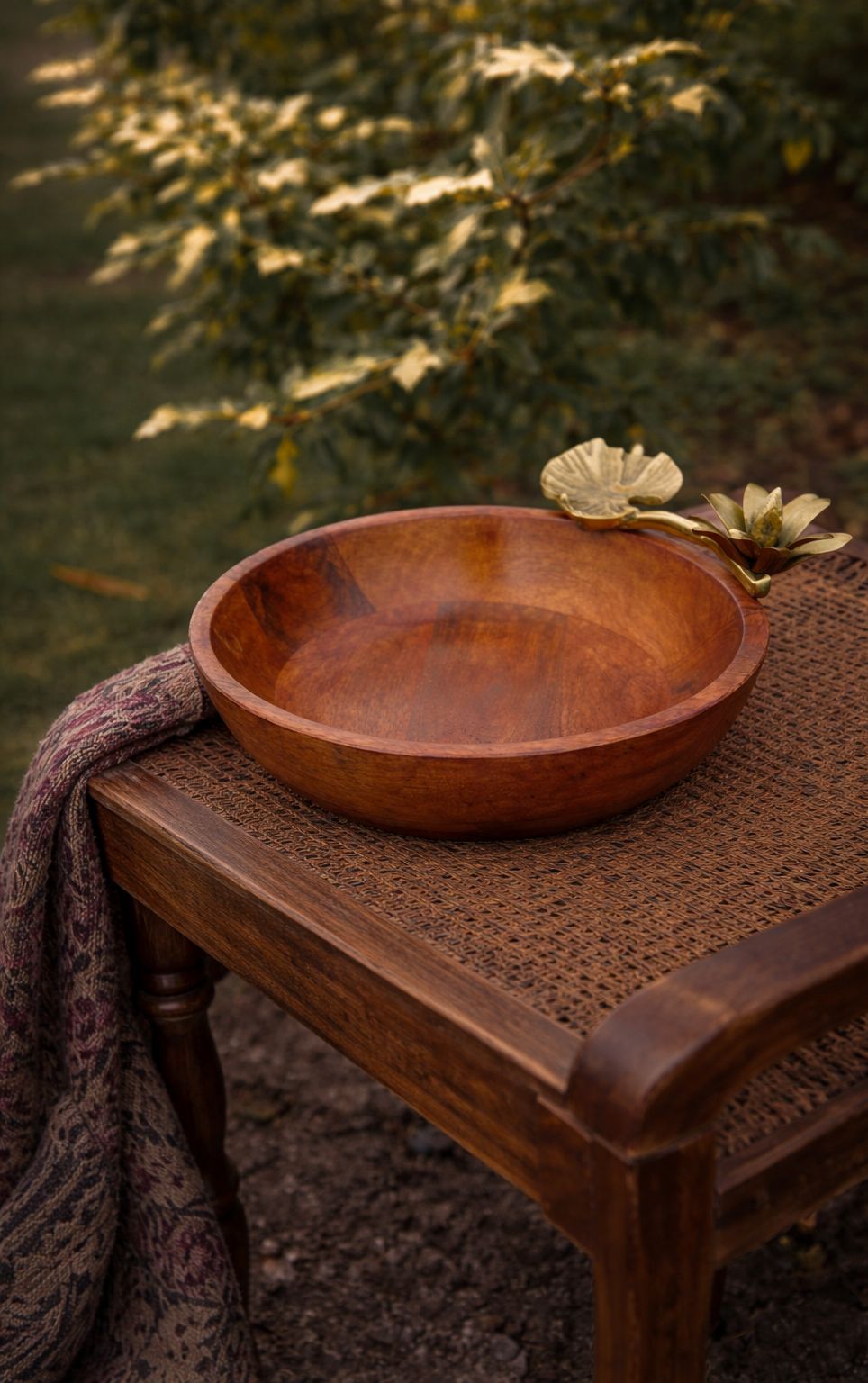 Lotus and Leaf Bowl