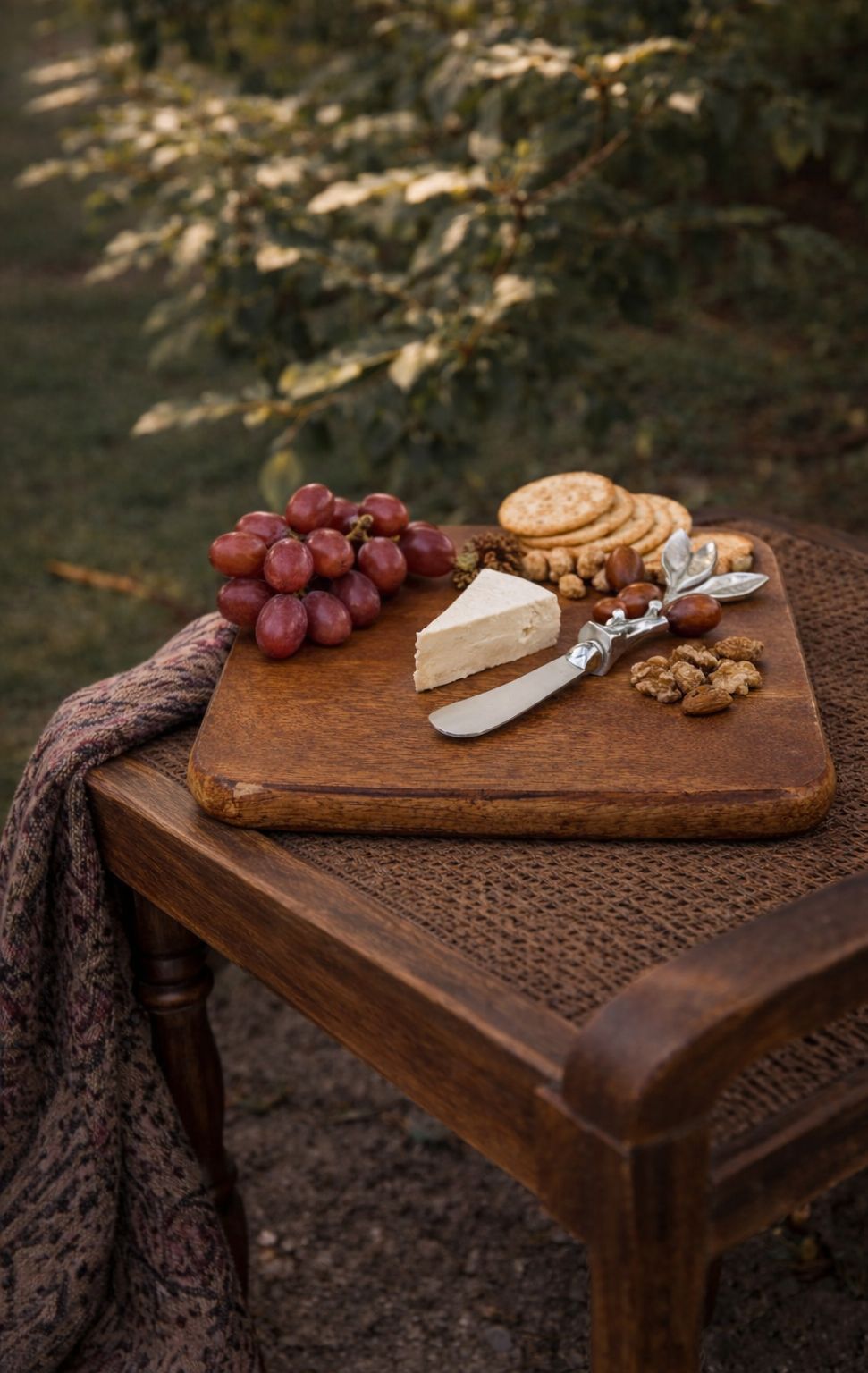 Olive cheese platter