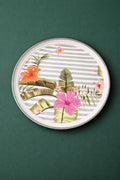 Hibiscus cookie plate